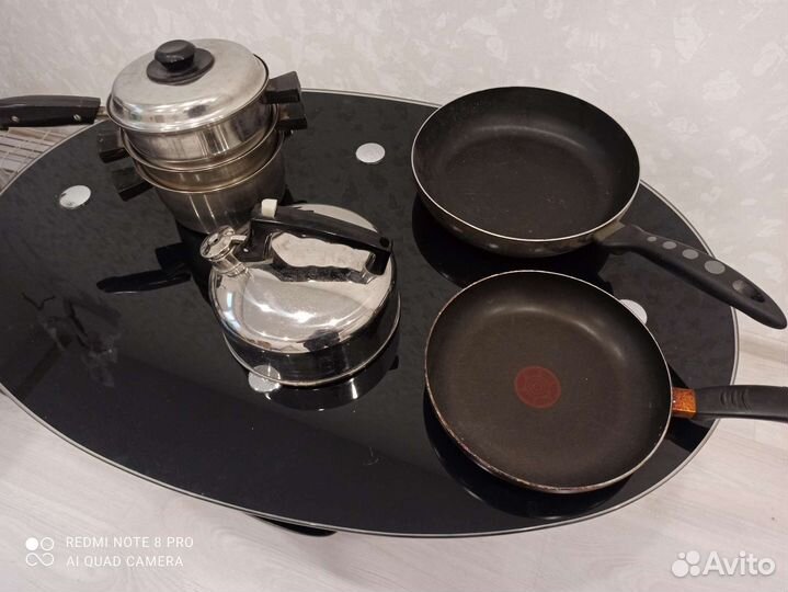 Посуда из нержавейки б/у