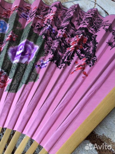 Веер Картина панно Китай, японский стиль