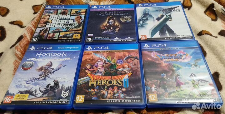 Sony playstation 4 игры