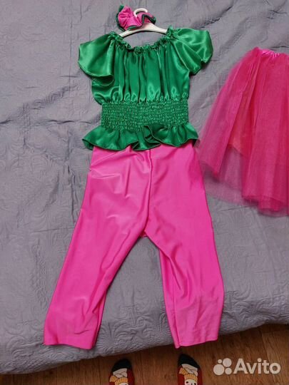 Костюм танцевальный Малина