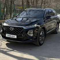 Hyundai Santa Fe 3.5 AT, 2019, 78 832 км, с пробегом, цена 3 390 000 руб., Махачкала