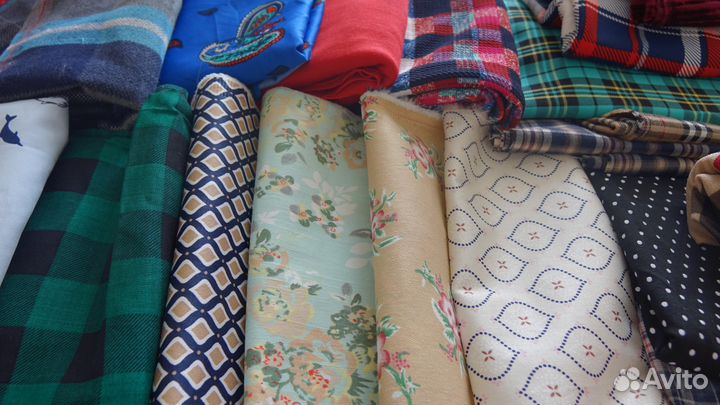 Продаю отрезы ткани для шитья, кукол, творчества