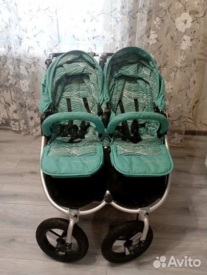 Коляска для двойни bumbleride (2 в 1)