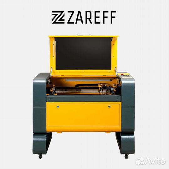 Лазерный станок Zareff Plus 600х400мм 60x40 50W