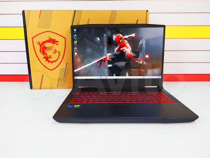 Игровой ноутбук MSI на i7 + GeForce RTX + SSD