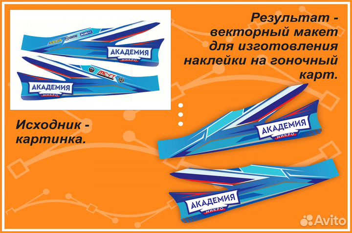 Отрисовка логотипа Перевести в вектор Векторизация