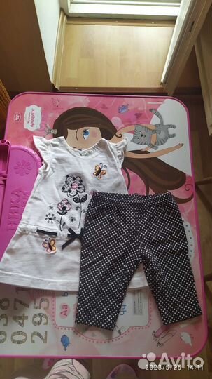 Одежда для девочки, рост 80-86