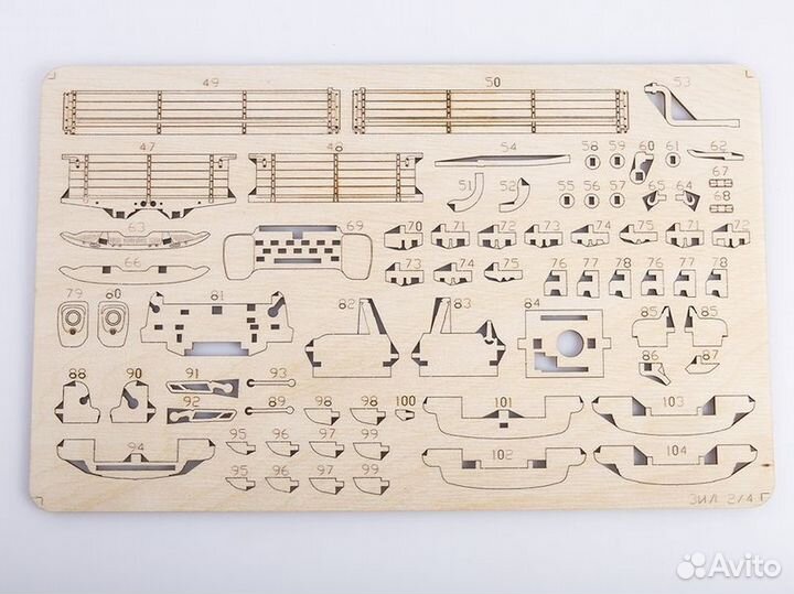 Сборная модель ЗИЛ 130-Бортовой (Kiosk)