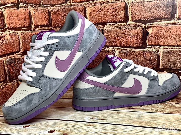 Кроссовки Nike Sb Dunk фиолетовые