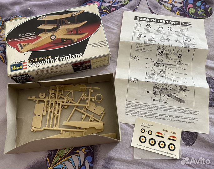 Сборная модель Sopwith Triplane, Revell