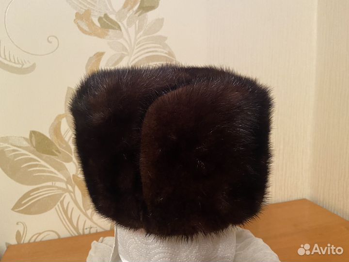 Мужская меховая шапка размер 56-57