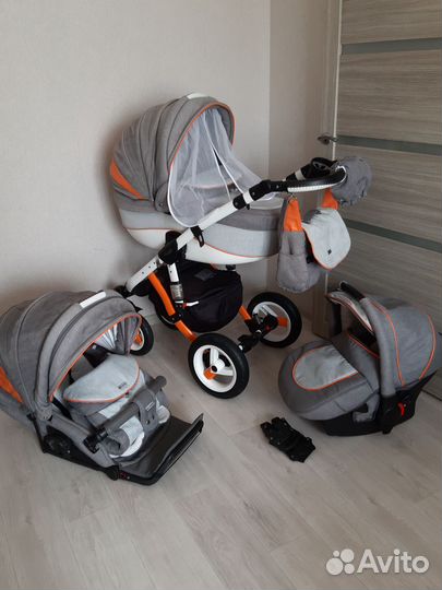 Коляска Adamex 3в1
