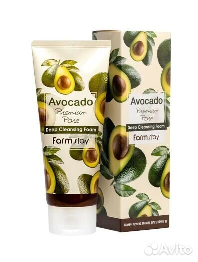 Пенка для умывания avocado premium pore deep clean