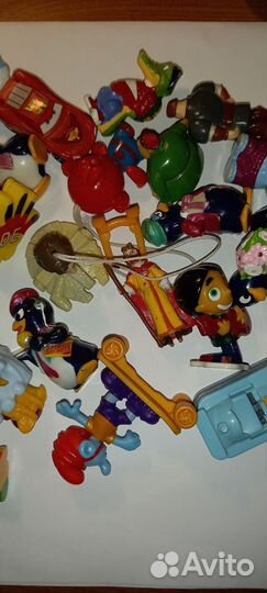 Фигурки от киндер- сюрпризов (за все)