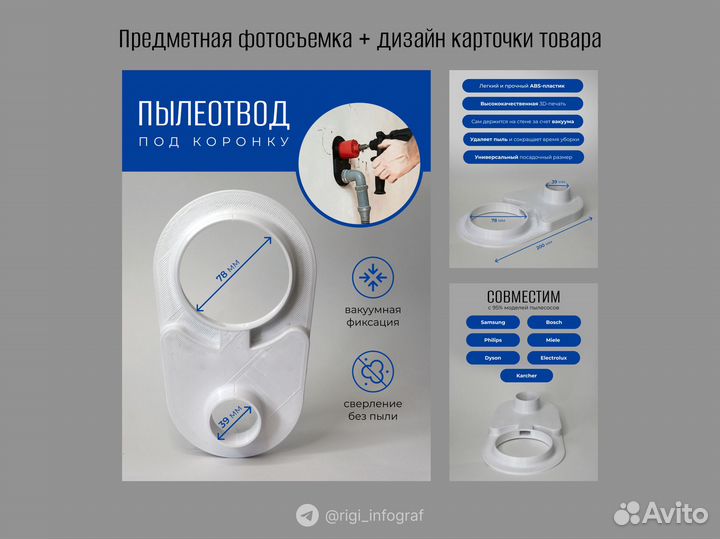 Дизайн карточек товаров для маркетплейсов