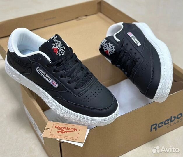 Кроссовки летние унисекс Reebok leather classic