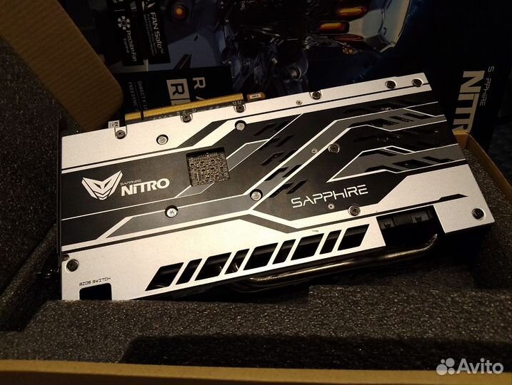 Видеокарта rx 570 4gb sapphire nitro