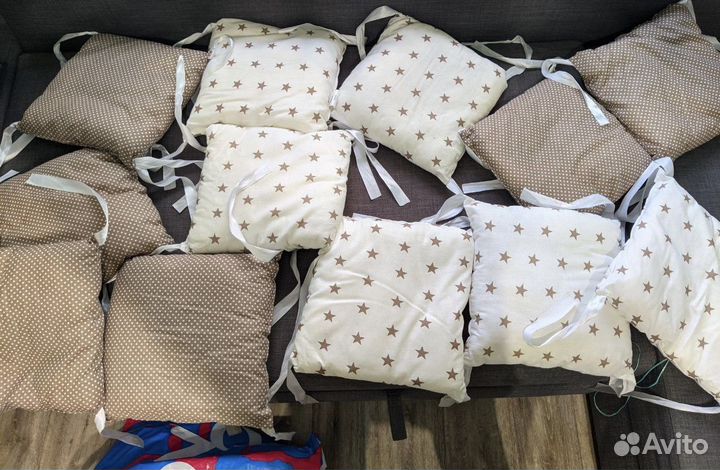 Бортики в детскую кроватку