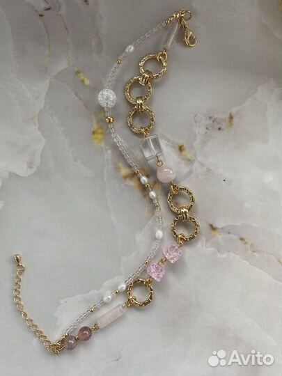 Комплект колье(чокер) + браслет