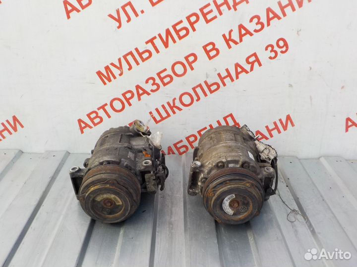 Компрессор кондиционера BMW 5 E60 M57 3.0л