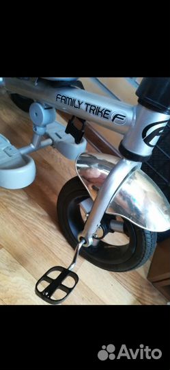 Велосипед коляска с ручкой
