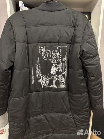 Пальто пуховик зимнее мужское
