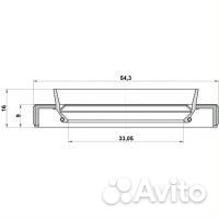 Сальник привода (35X54X9X16)