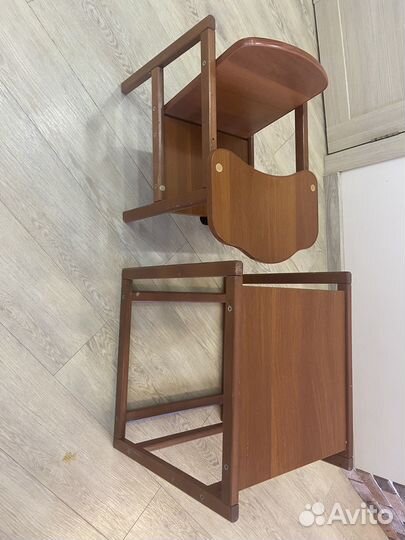 Стульчик для кормления деревянный