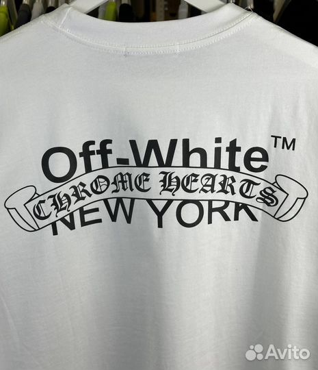 Футболка Chrome Hearts X Off-White