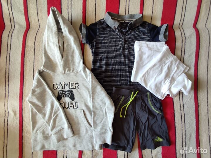 Детские вещи пакетом на мальчика р. 104-110