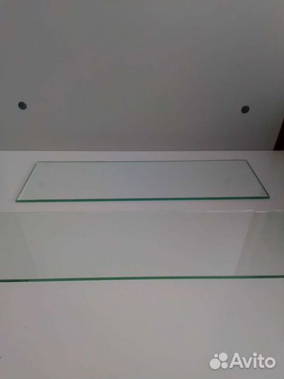 Стеклянная полочка -90х12 Толщина стекла-0,5 см