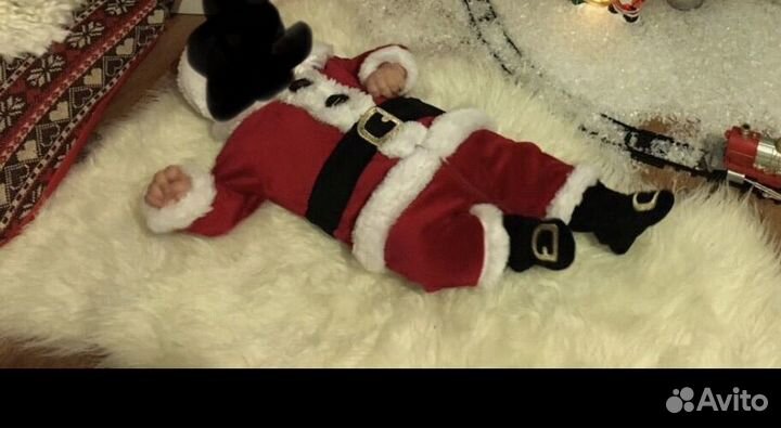 Костюм на Новый Год от 3-6 месяцев для мальчиков