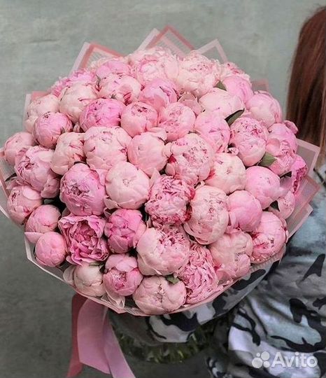 Пионы Букет пионов