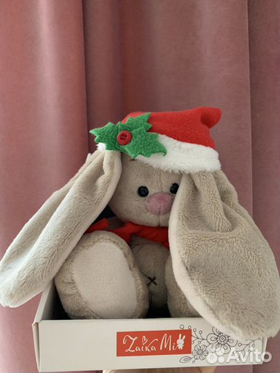 Мягкая игрушка зайчик