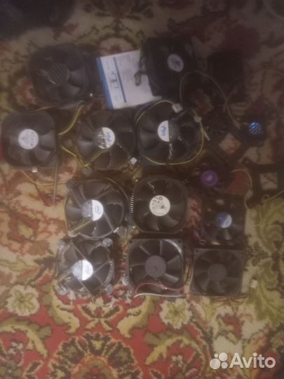 Компьютерный вентилятор с радиатором 775 сок. амд