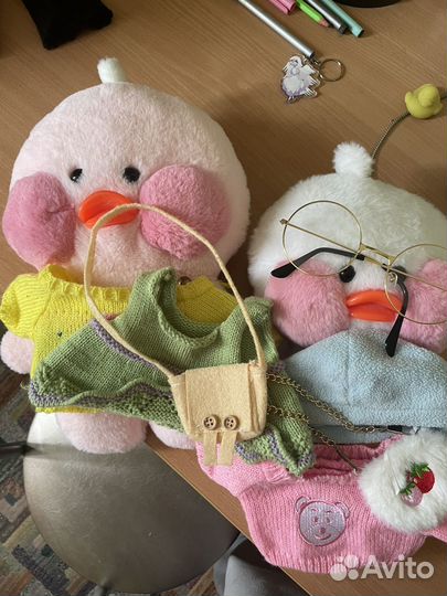 Мягкие игрушки Утки Лалафанфан