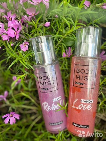 Боди-мист с шиммером