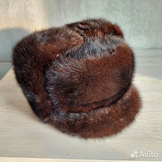 Шапка меховая формовка мужская норка