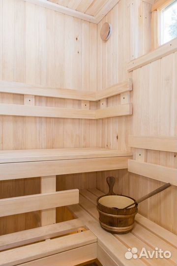 Баня на дровах в парк-отеле Прибрежный Ярбург