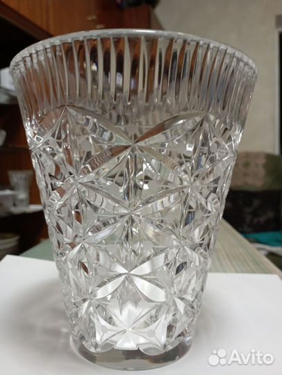 Ваза хрустальная СССР для фруктов