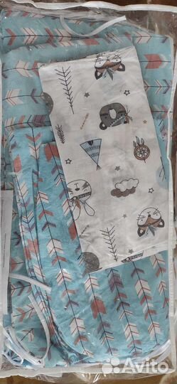 Бортики для детской кроватки (набор)