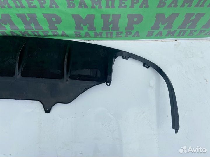 Юбка бампера задняя Porsche Macan 95B 2014