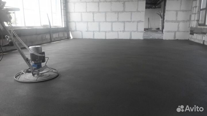 Стяжка пола за 1 день