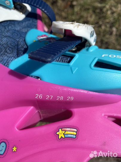 Роликовые коньки р-р 27-29