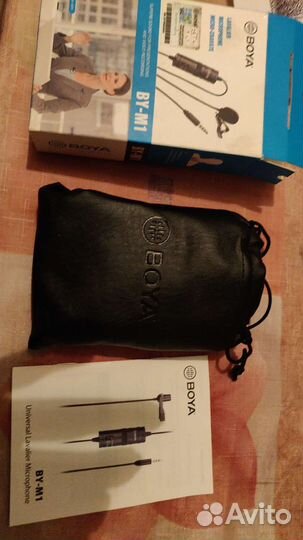 Петличный микрофон boya