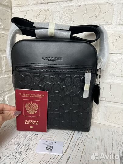 Сумка мужская Coach оригинал