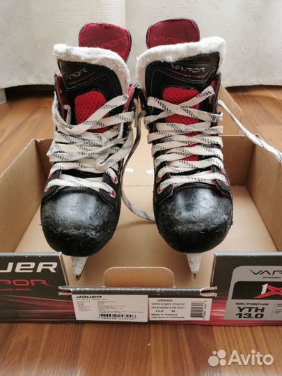 Коньки хоккейные Вauer Vapor 1X YTH 13.0 2E
