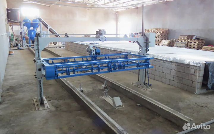 Линия по производству газобетона