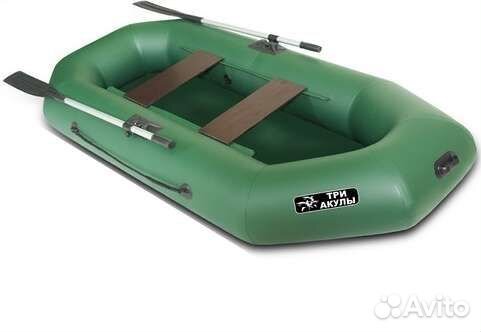 Новая Лодка пвх 3 акулы 240 см