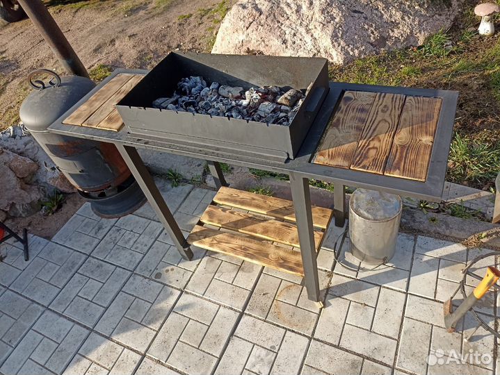 Мангалы в стиле лофт